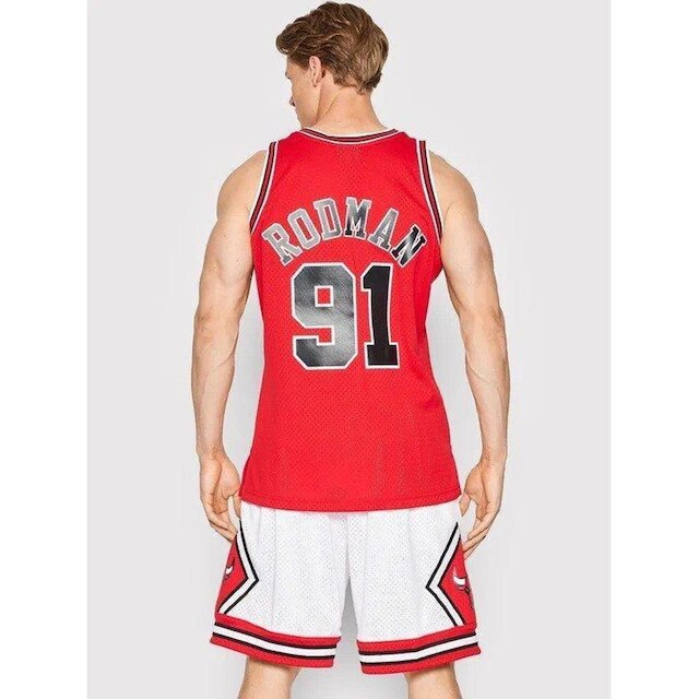 Regata Jersey Chicago Bulls Dennis Rodman 1997-1998 Mitchell & Ness