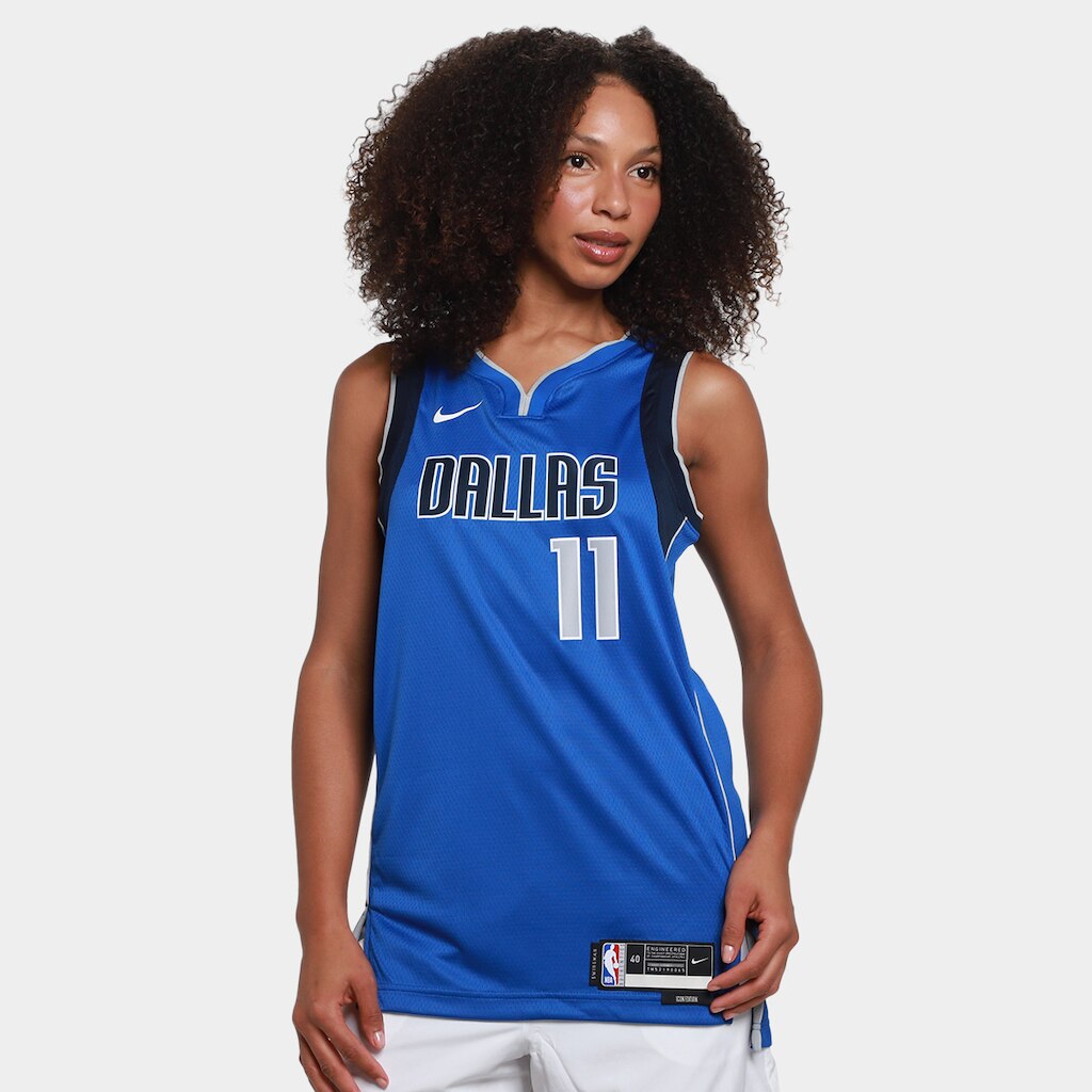 Regata Jersey NBA Nike Dallas Mavericks Irving Nº 11 Feminina