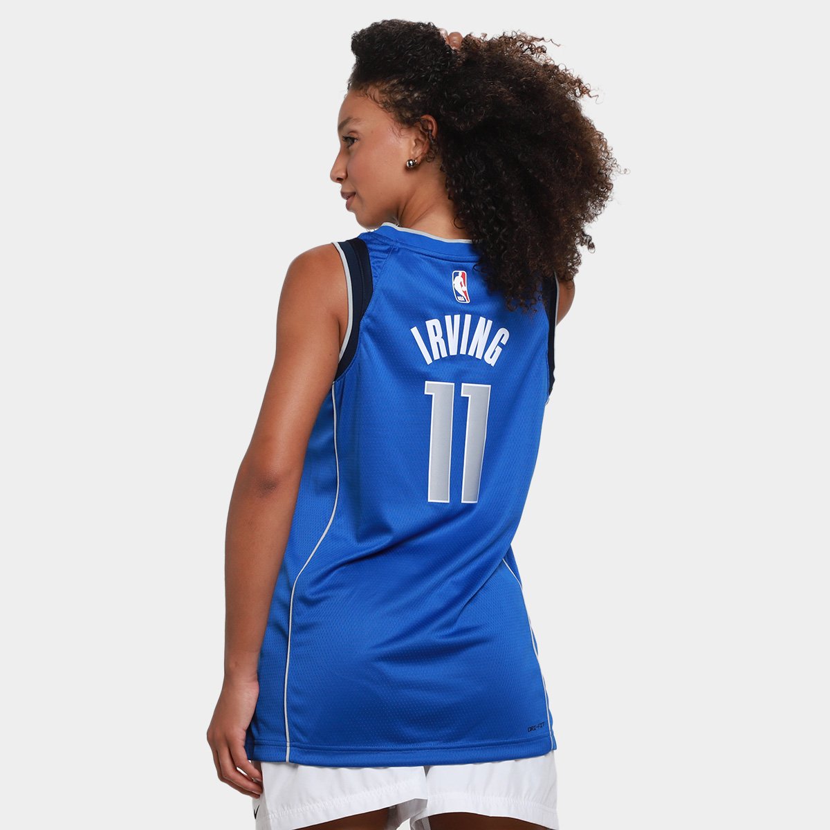 Regata Jersey NBA Nike Dallas Mavericks Irving Nº 11 Feminina - 1