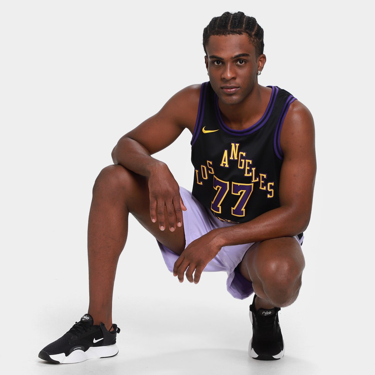 Regata Jersey NBA Nike Los Angeles Lakers Lebron James Nº 23 Masculina - 6