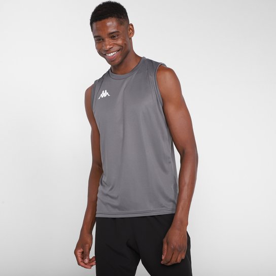 Regata Kappa Sport Masculina - Chumbo é ruim? Regata Kappa Sport Masculina - Chumbo é boa?