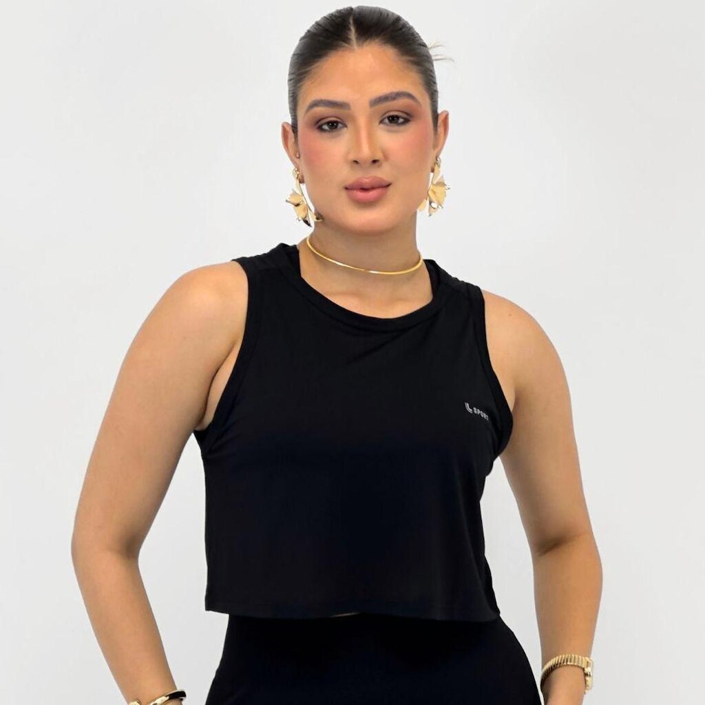 Regata Lupo Cropped Dry Feminina
