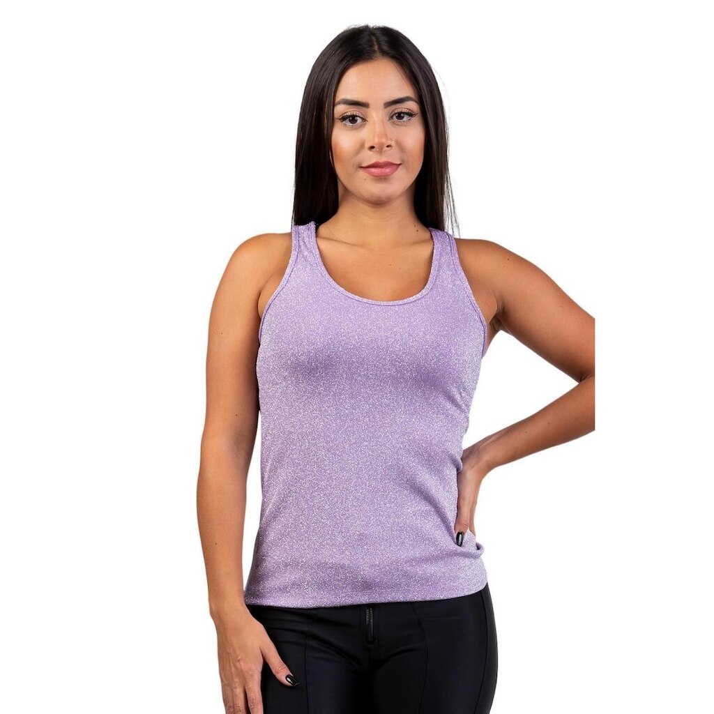 Regata Lurex Lilás Wess Clothing