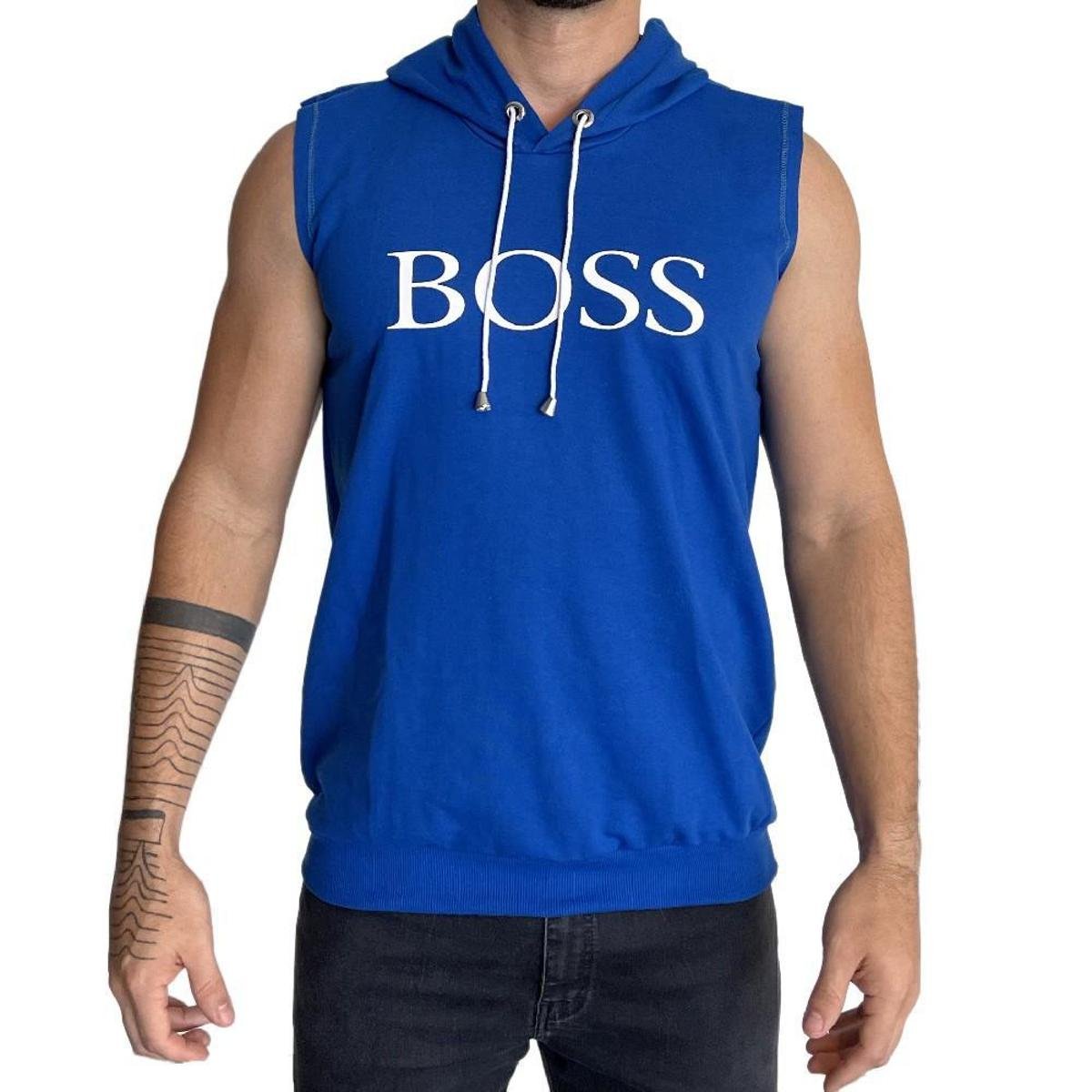 urban classics sleeveless moletom com capuz