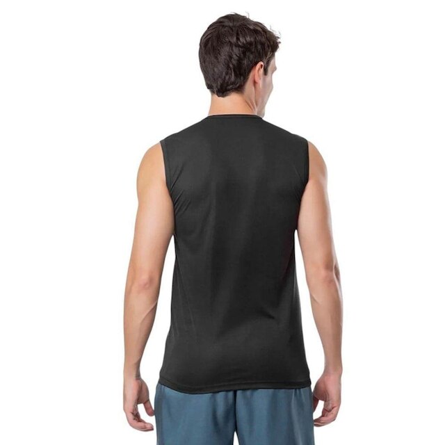 Regata Machão Elite Básica Masculina - Preto P