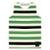 Regata Machão Juvenil Listrada Minty Verde - Verde