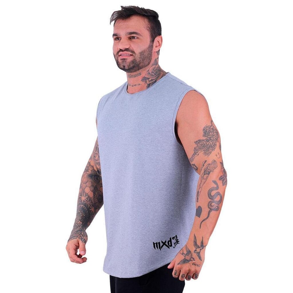 Regata Machão Longline MXD Conceito Estampada Lifestyle