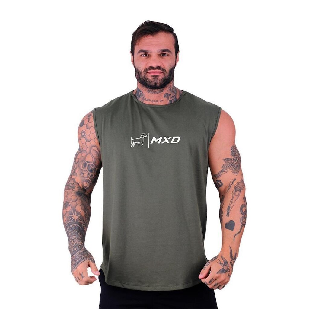 Regata Machão Longline MXD Conceito Estampada Lifestyle