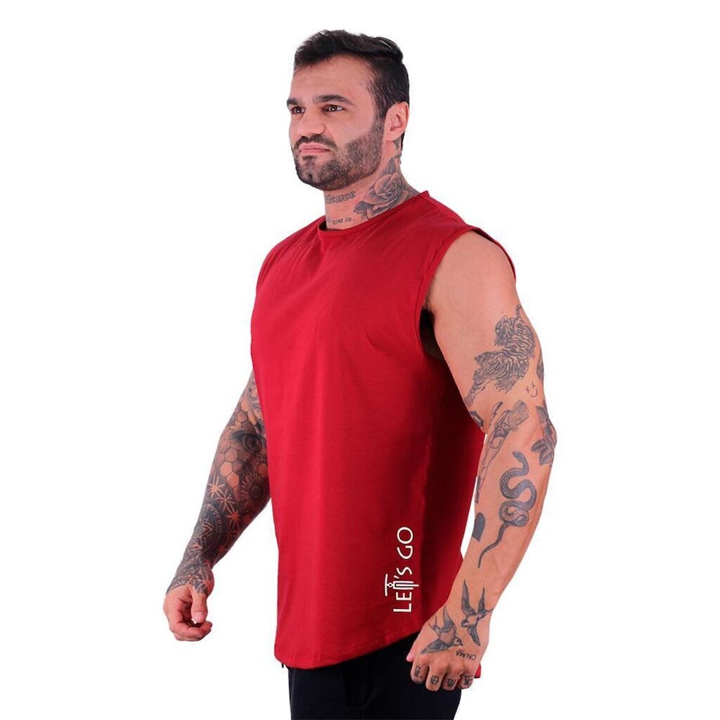 Regata Machão Longline MXD Conceito Estampada Treino Saúde