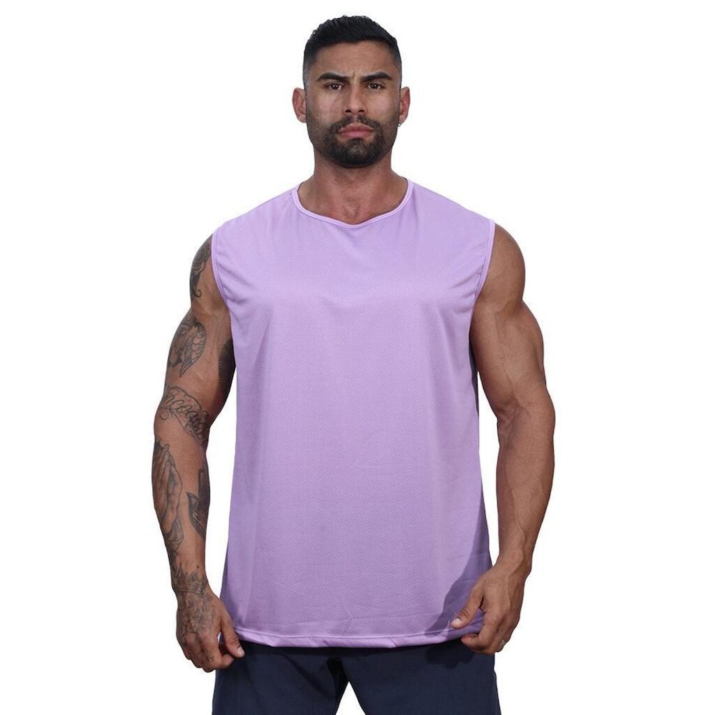 Regata Machão Mxd Conceito Dry 100% Poliéster Rajada