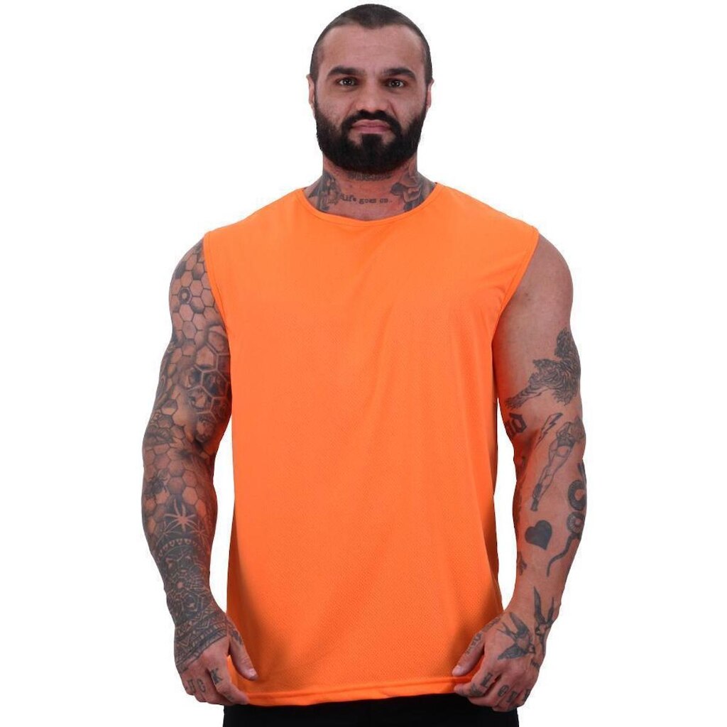 Regata Machão Mxd Conceito Dry 100% Poliéster Rajada