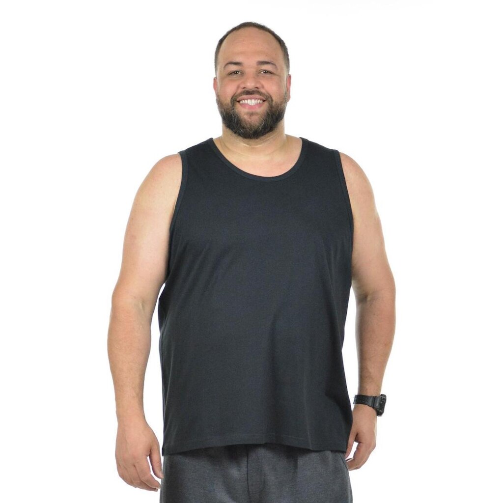 Regata machão plus size fenomenal Azul royal 50