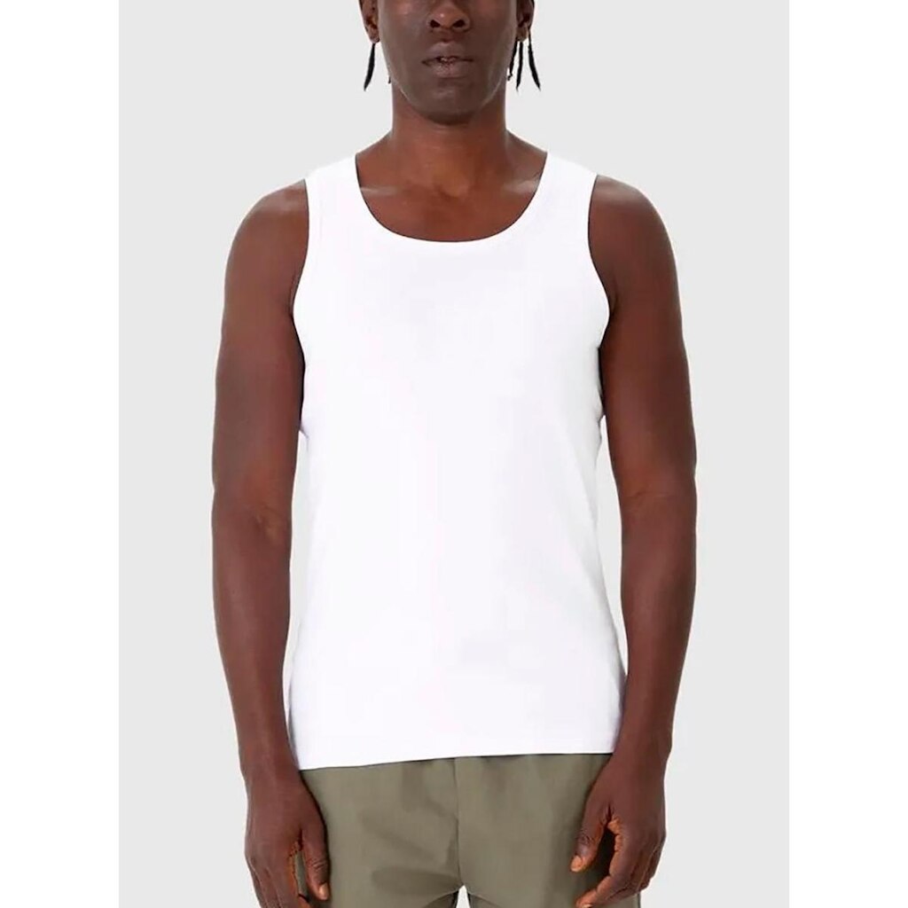 Regata Malwee 1000124200 Masculina Ribana Canelada T. P/XGG