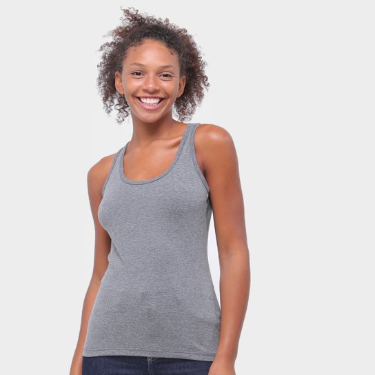 Regata Malwee Básica Feminina - Grafite é ruim? Regata Malwee Básica Feminina - Grafite é boa?