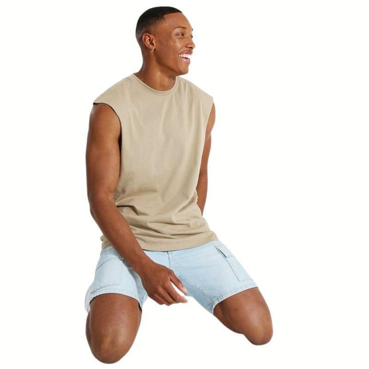 Regata Masculina 100% Algodão Machão