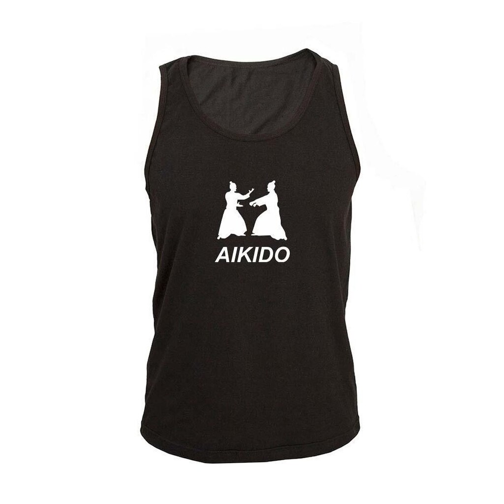 Regata Masculina Algodão Aikido 2 Estampada Verão Moderna