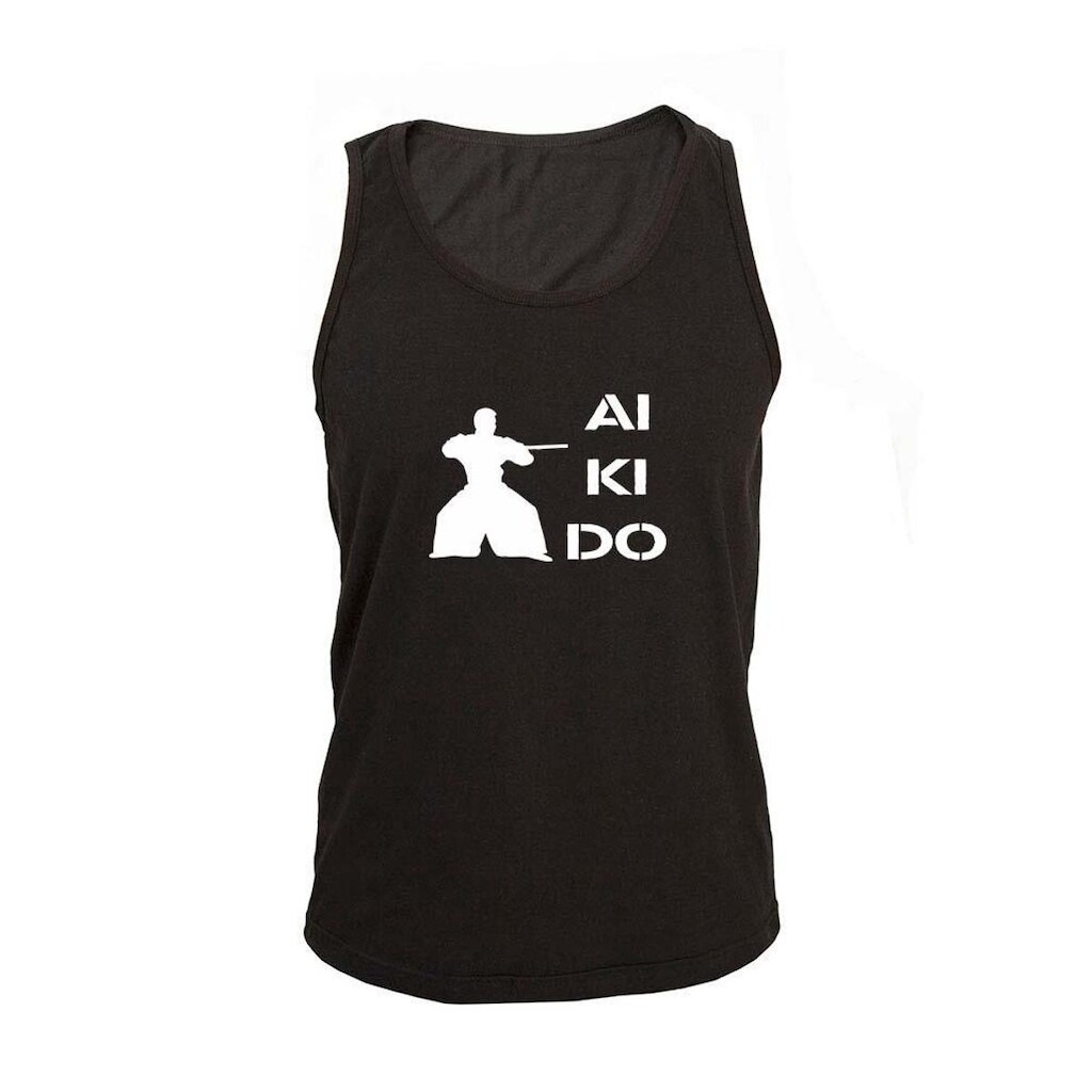 Regata Masculina Algodão Aikido 5 Estampada Verão Moderna