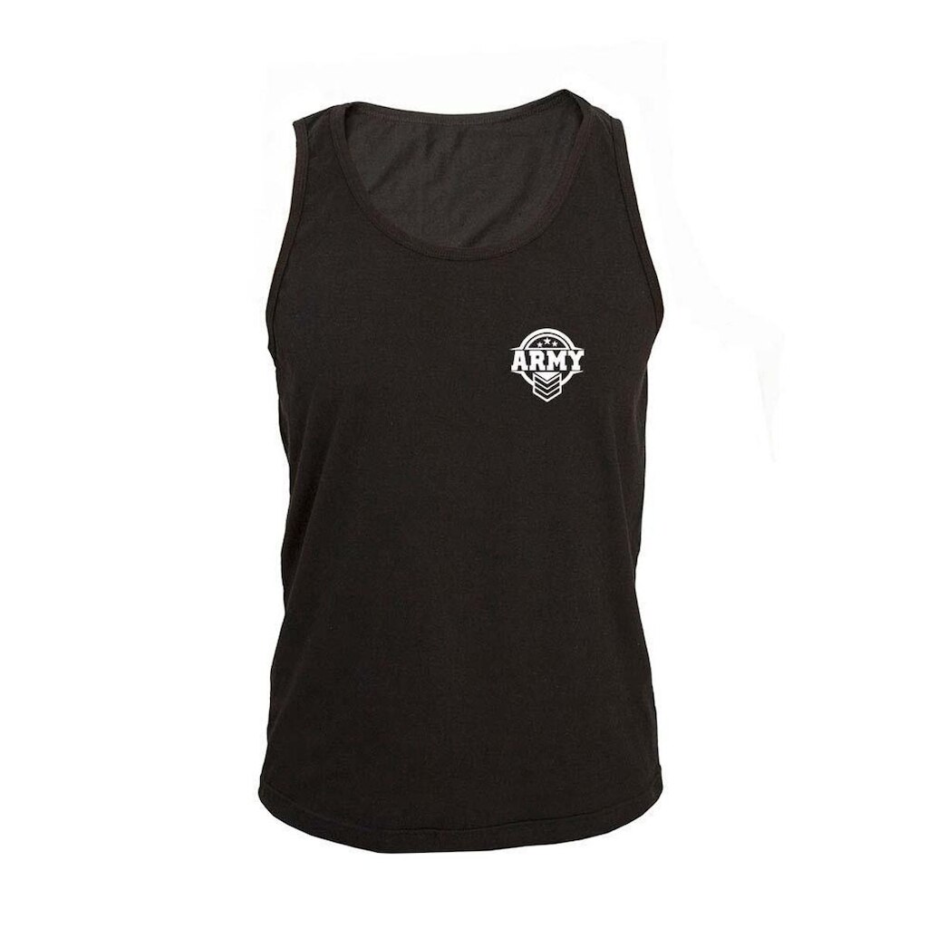 Regata Masculina Algodão Army Estampado Verão Moderna