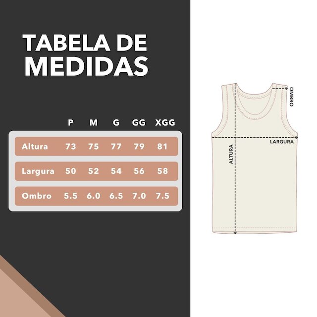 Regata Masculina Algodão Lisa
