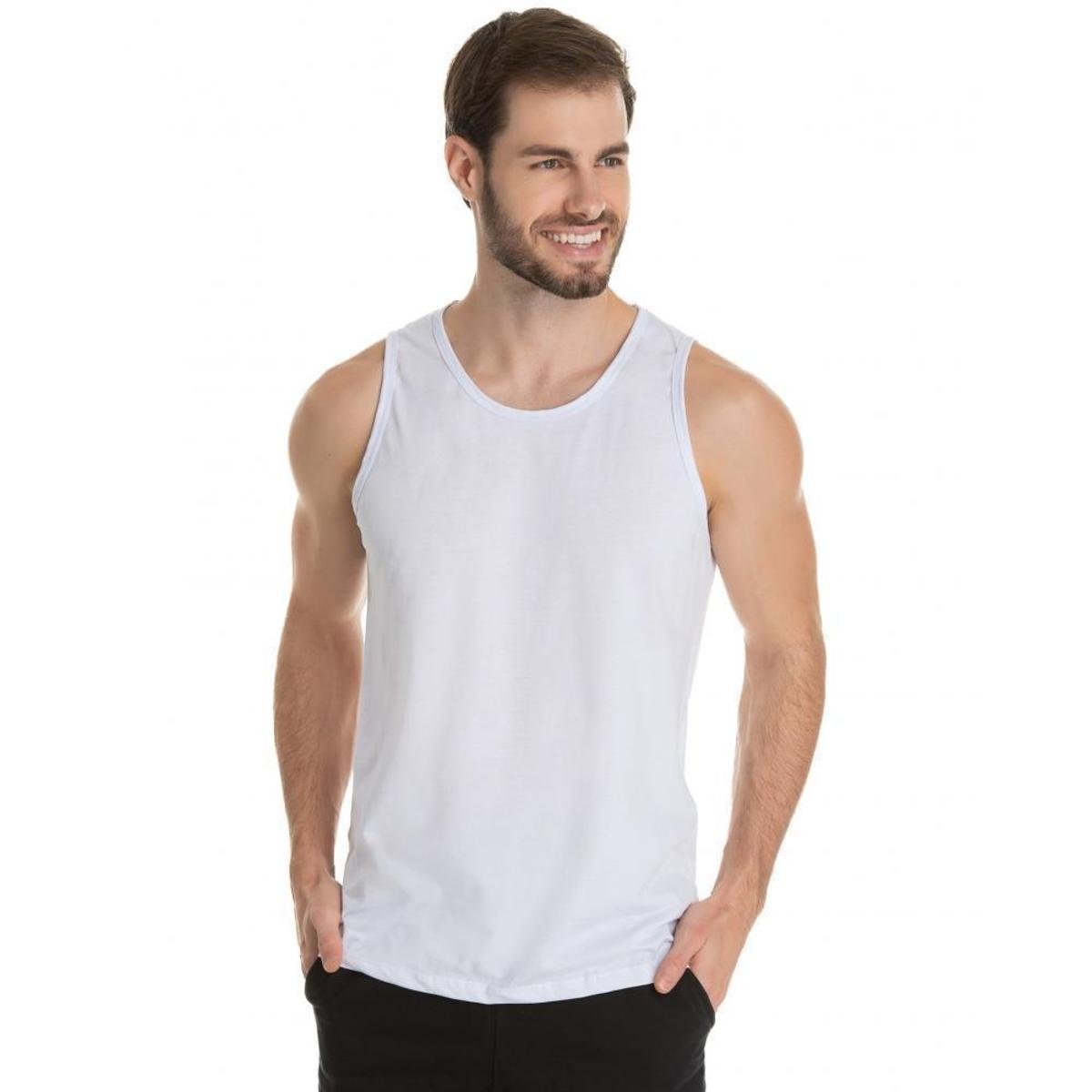 Regata Masculina de Algodão Premium Básica Lisa é boa?