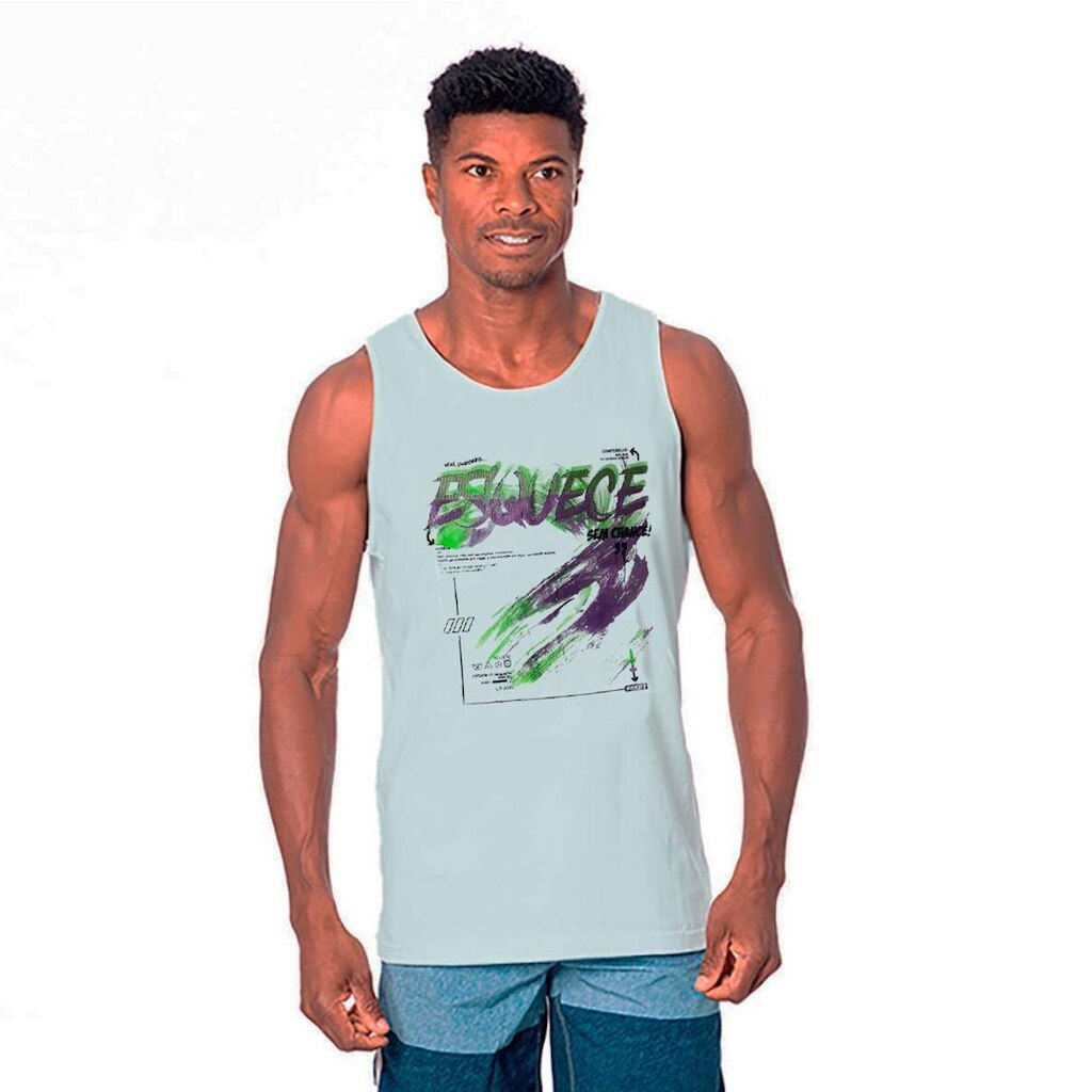 Regata Masculina Estampada Esquece