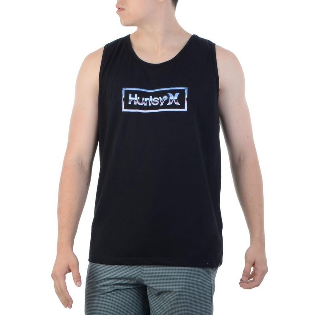 Regata Masculina Hurley Silk Chrome