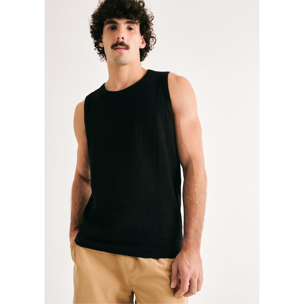 Regata Masculina Regular Texturizada