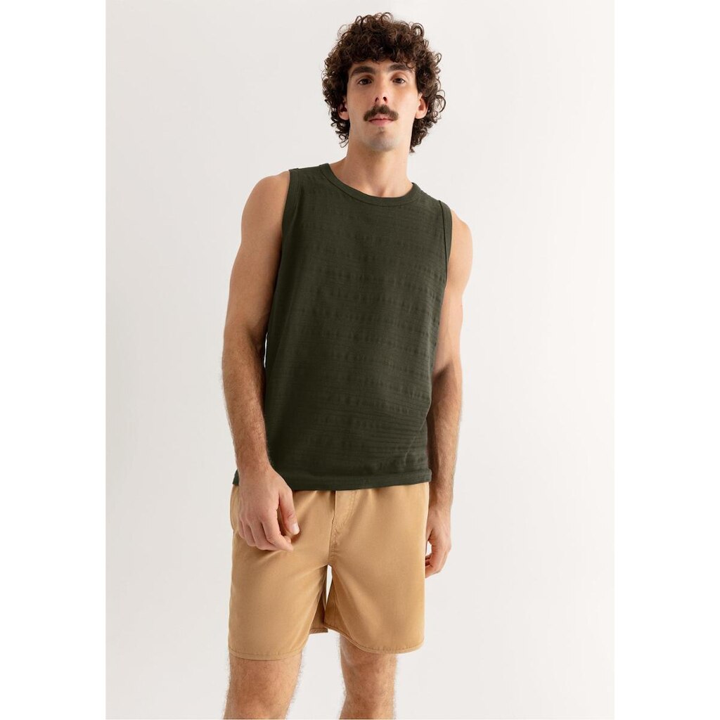 Regata Masculina Regular Texturizada