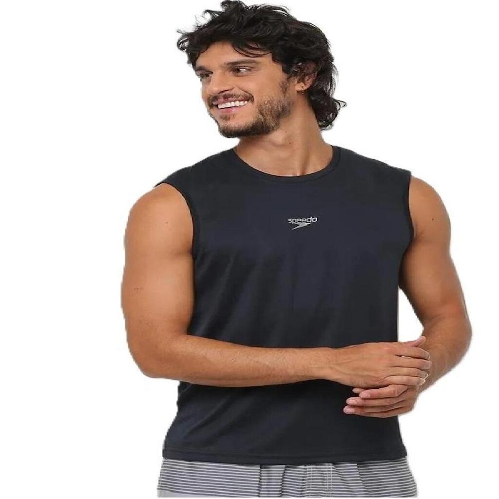 Regata Masculina Speedo Interlock Academia
