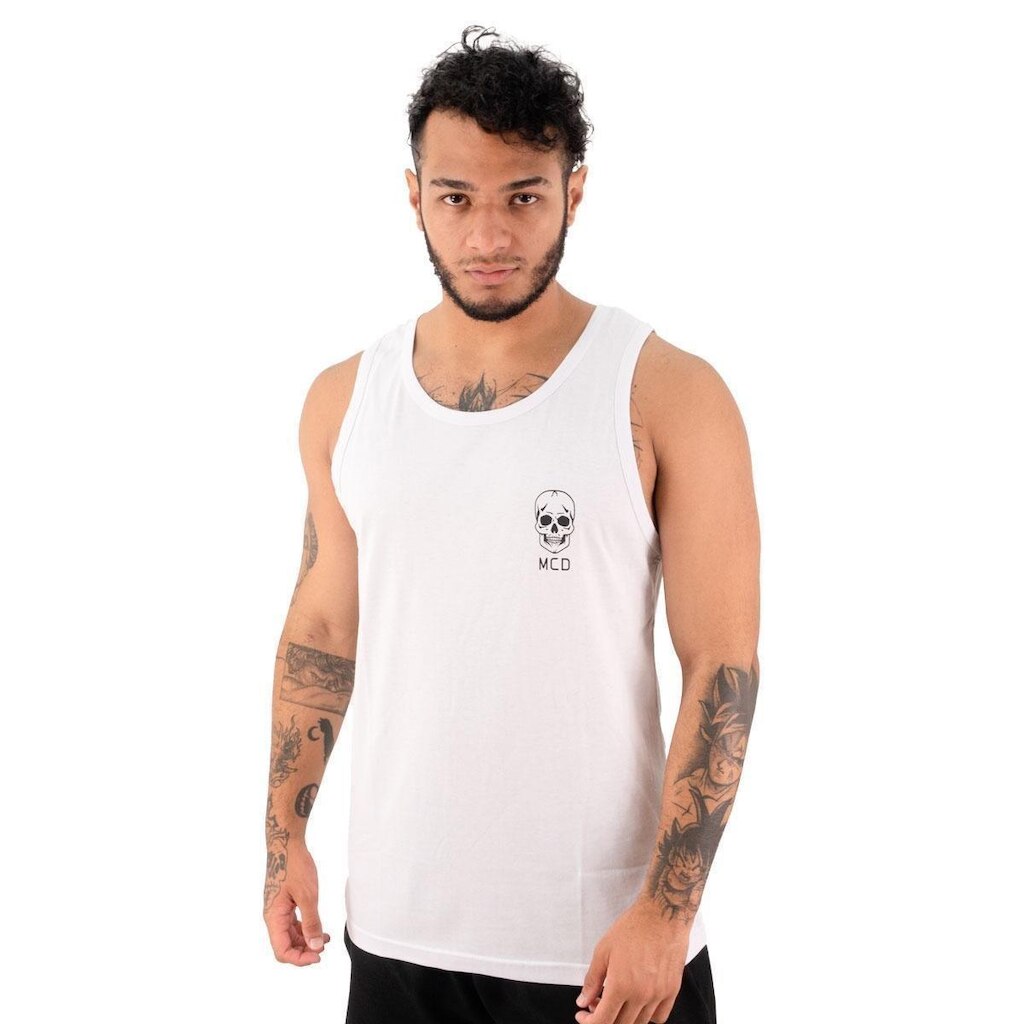 Regata Mcd Logo Caveira Masculino