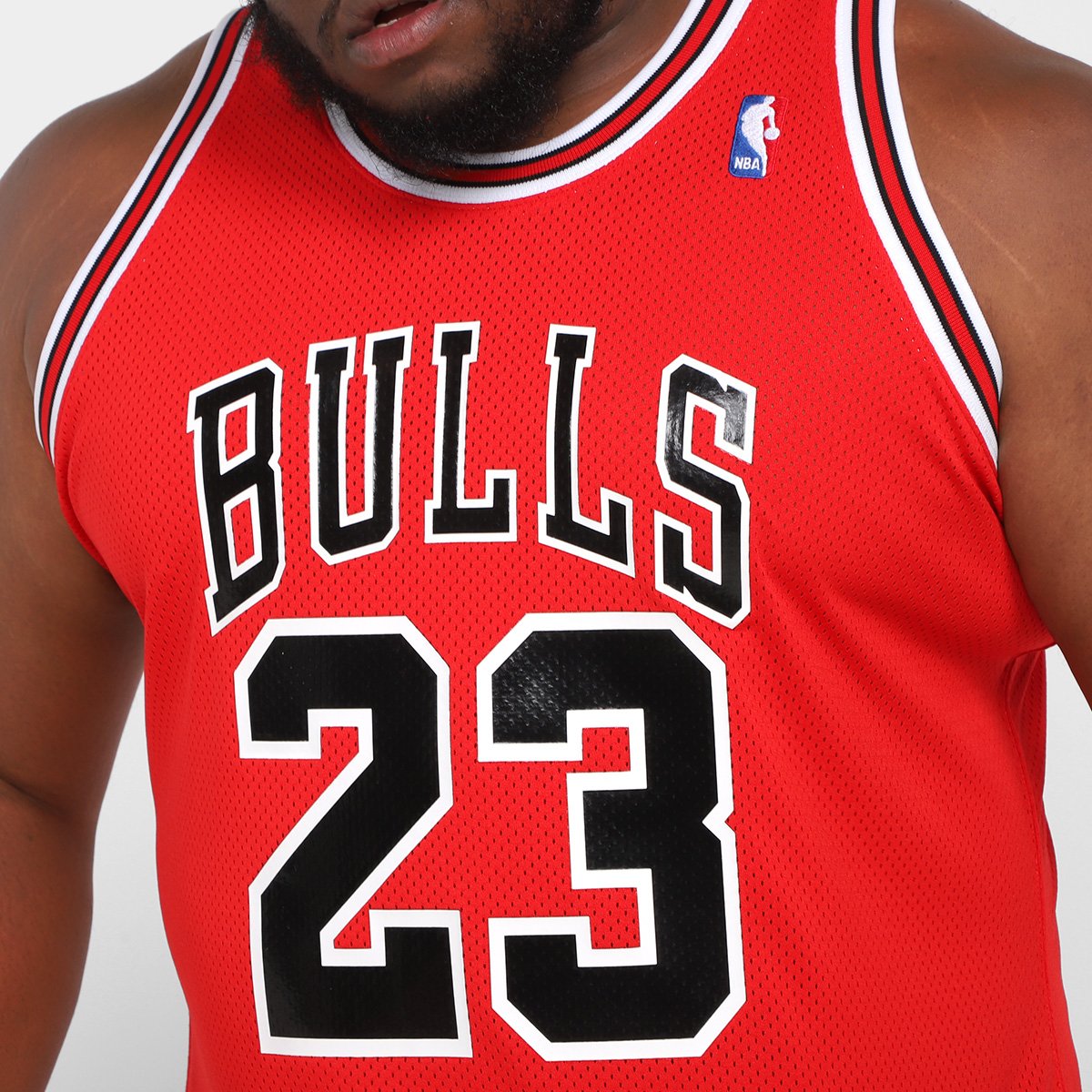 Regata Mitchell e Ness Authentic Jersey Chicago Bulls Michael