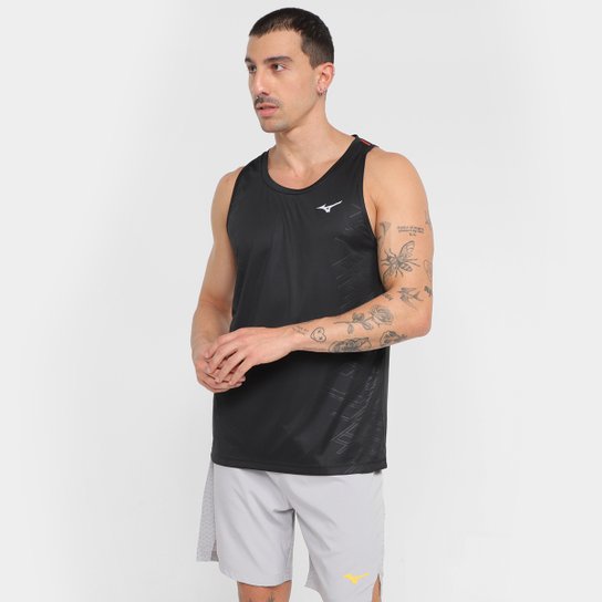 Regata Mizuno Run Easy 2 Masculina - Preto é ruim? Regata Mizuno Run Easy 2 Masculina - Preto é boa?