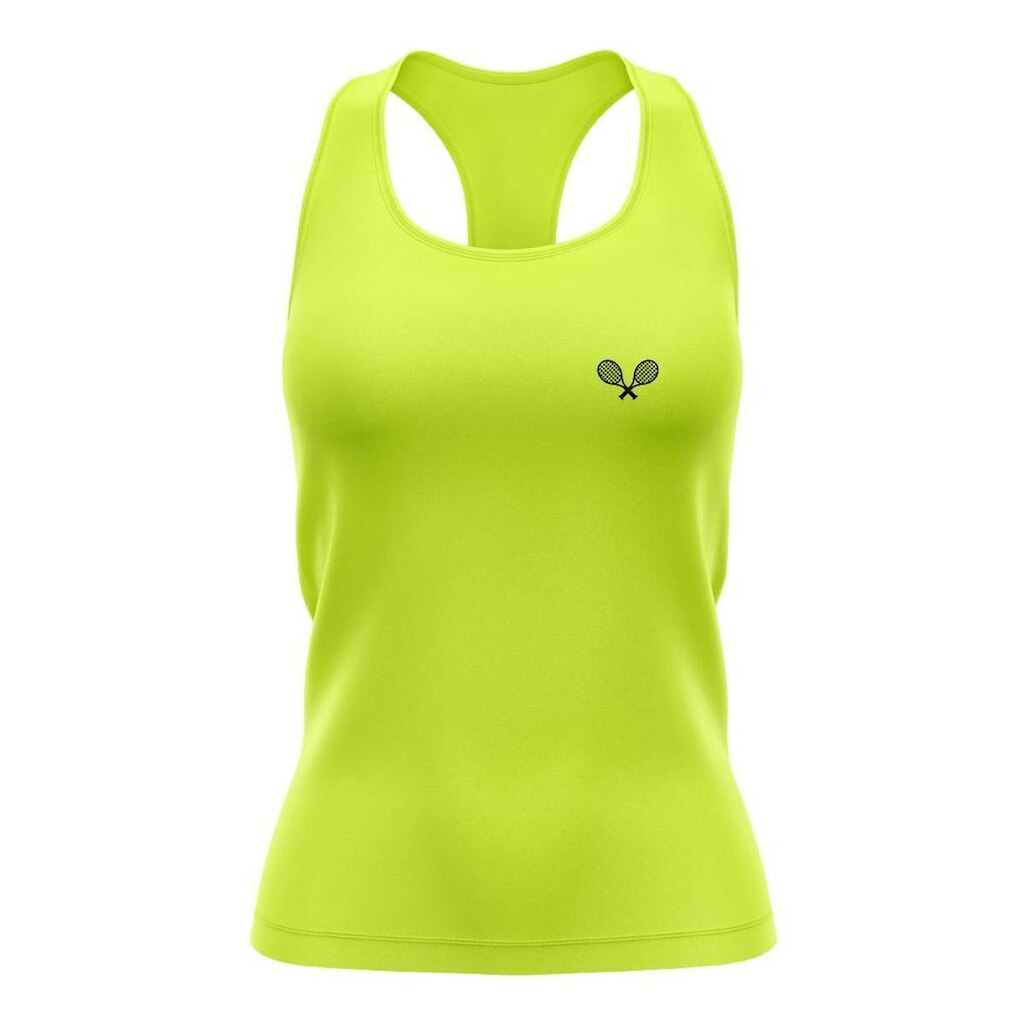 Regata Nadador Feminina Dry Proteção Solar Estampada Raquete
