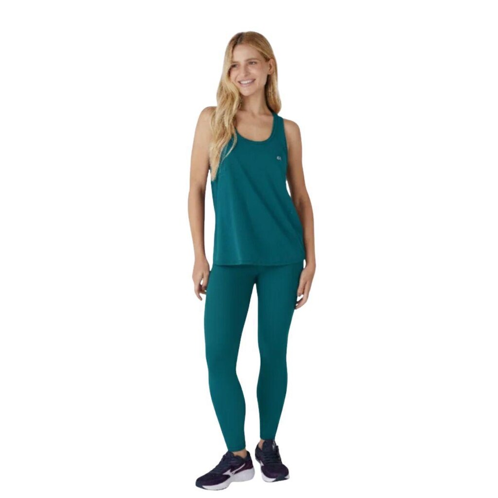 Regata Nadador Feminino Enfim Original Microfuros Dry
