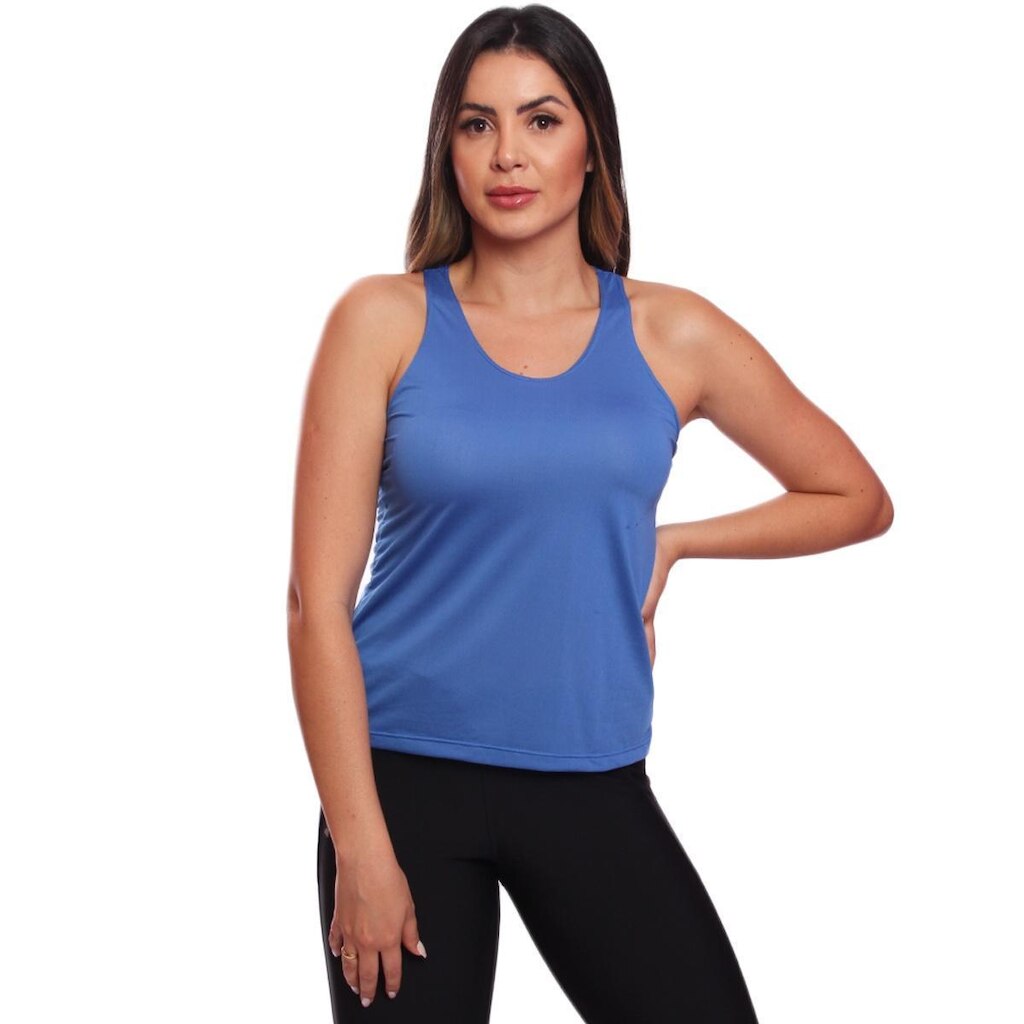 Regata Nadador Good Look Dry Proteção Solar UV Feminina