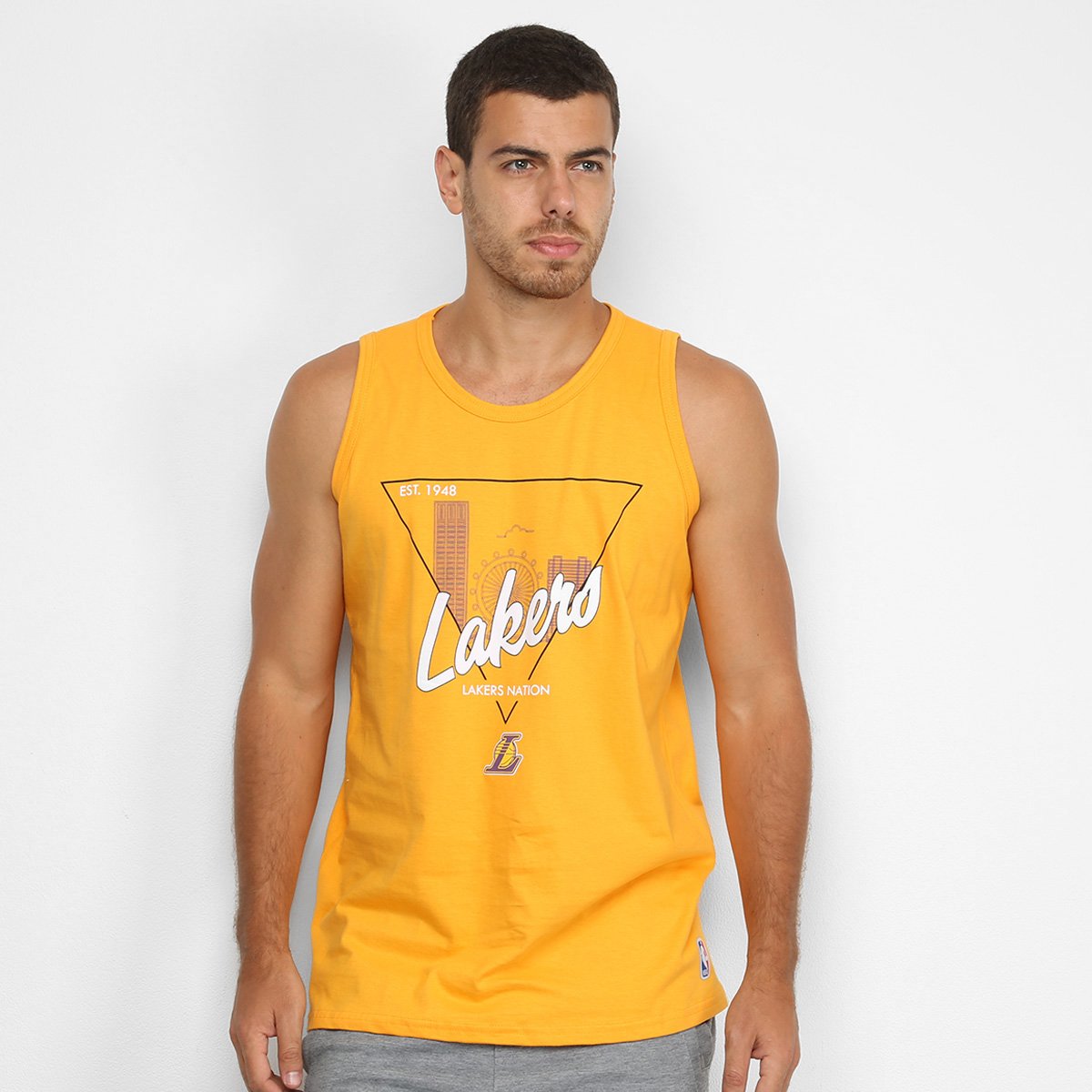 Regata Nba Los Angeles Lakers Symbol Masculina Netshoes