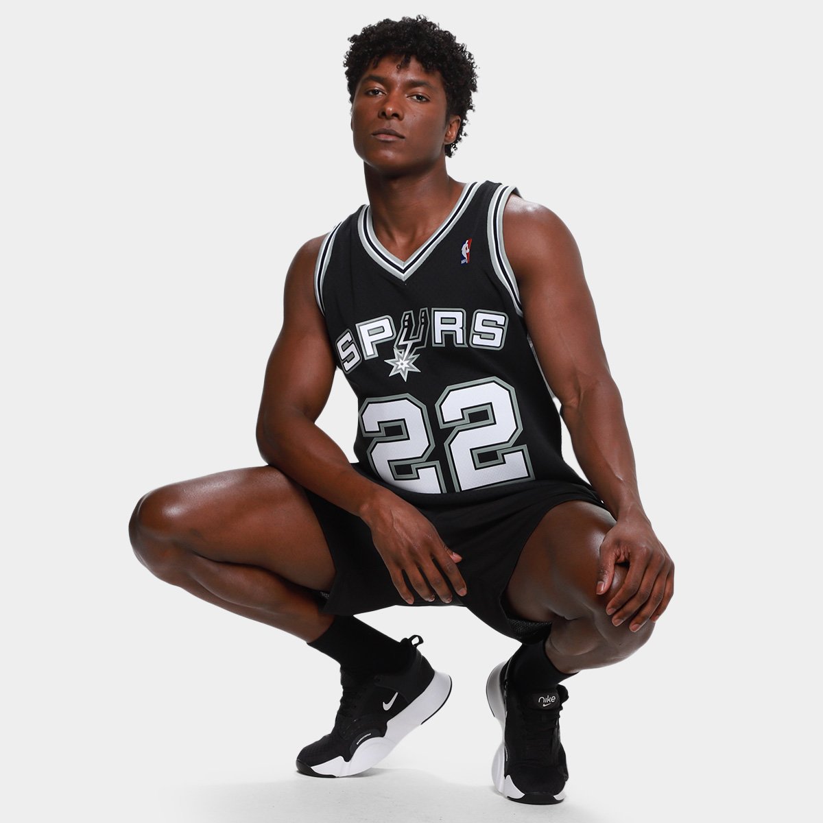 Regata NBA Mitchell & Ness Swingman Jerseyspurs 2012 Masculina - 4