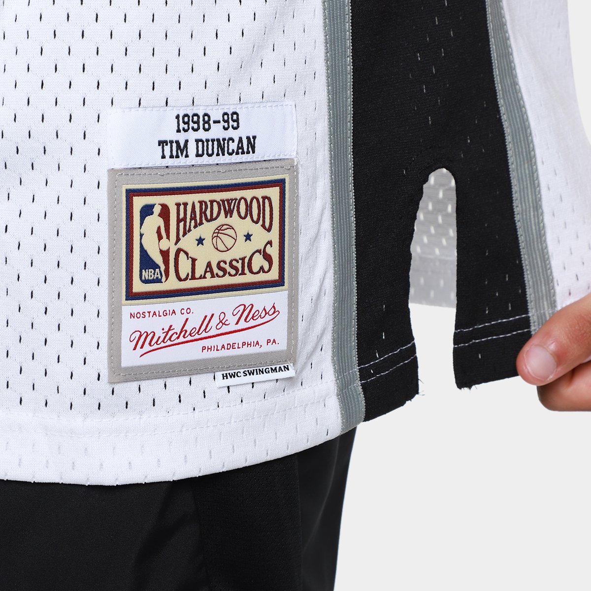 Regata NBA San Antonio Spurs Tim Duncan Mitchell & Ness Masculina - 2