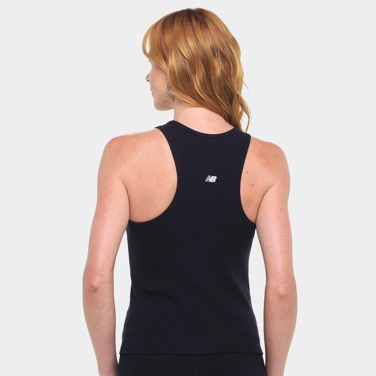 Regata New Balance Canelada Small Logo Feminina - 1