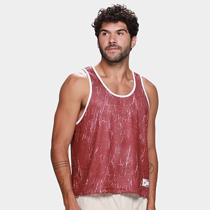 Regata New Balance Reversivel Hoops In Game Masculina - Masculino