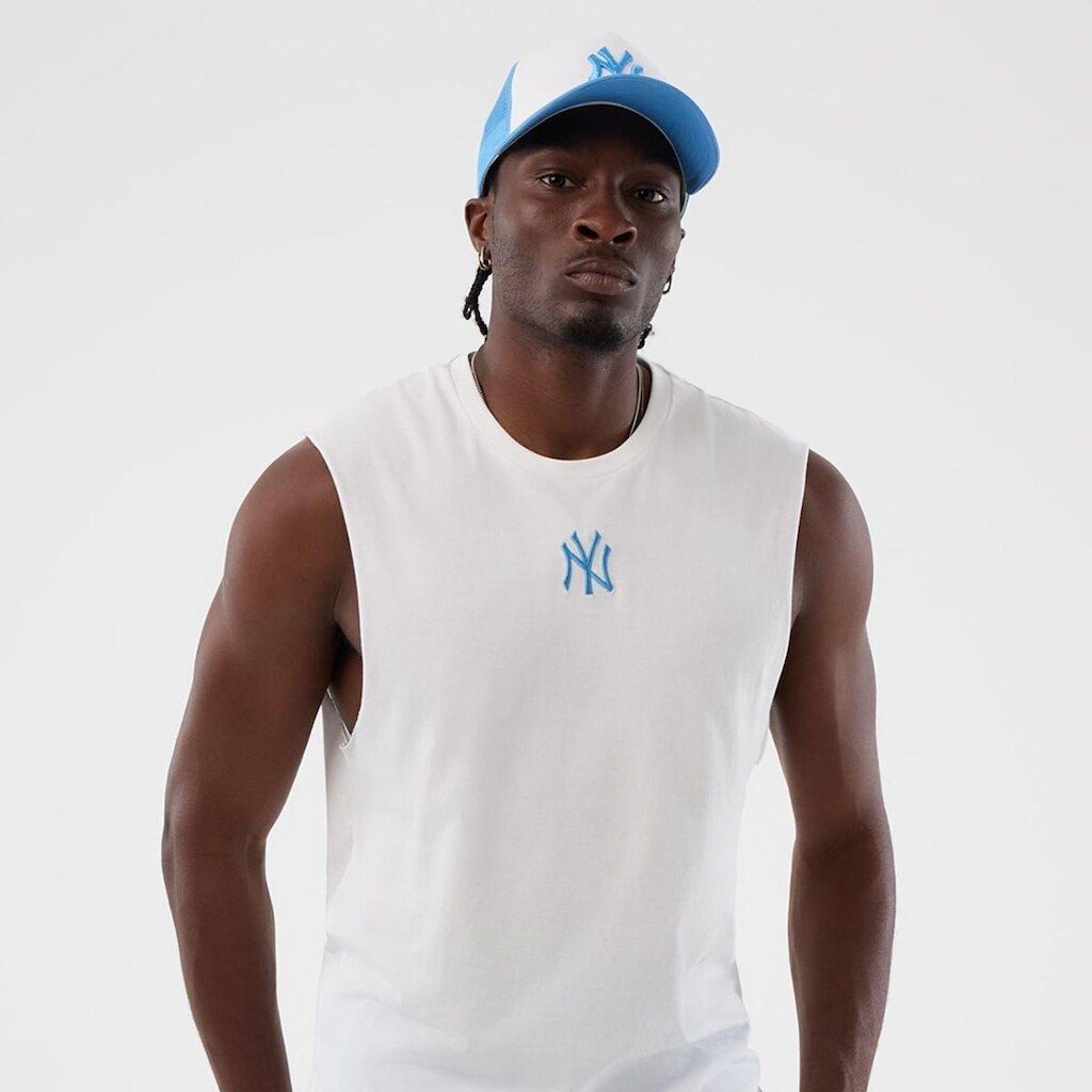 Regata New Era Basica New York Yankees Branco
