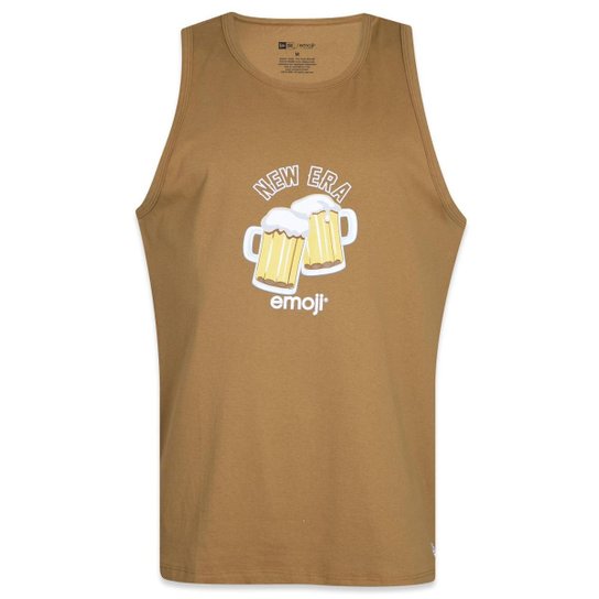 Regata New Era Emoji Cerveja Masculino