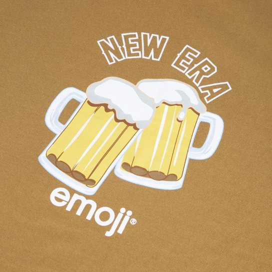 Regata New Era Emoji Cerveja Masculino