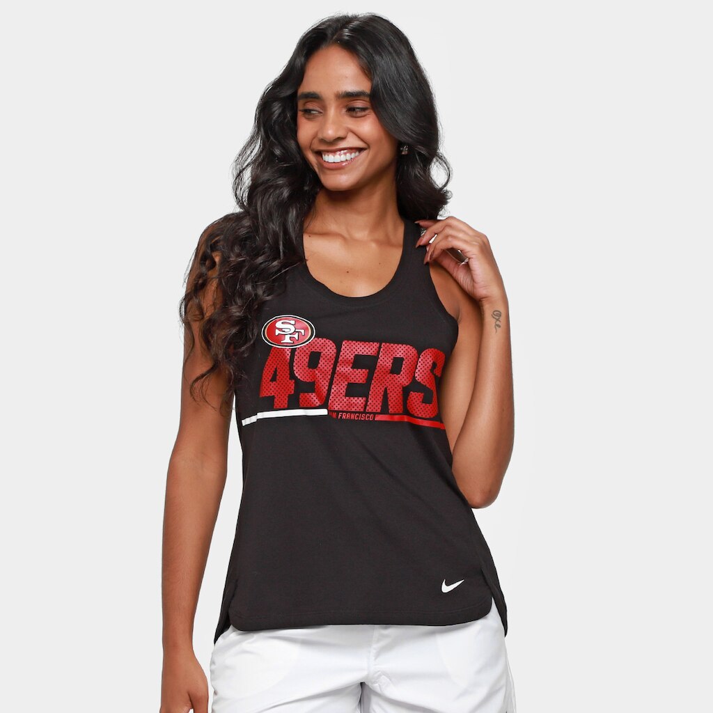 Regata NFL San Francisco 49ers Nike Feminina