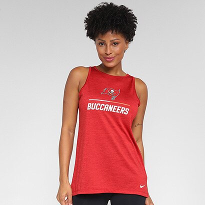 Regata NFL Tampa Bay Buccaneers Nike Drop 2 Dri Fit Feminina - Feminino