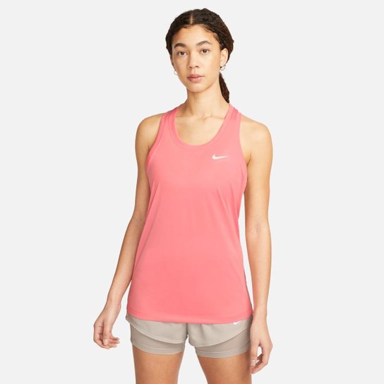 Regata Nike Dri-FIT Feminina - Rosa Menor preço em Regata Nike Dri-FIT Feminina - Rosa