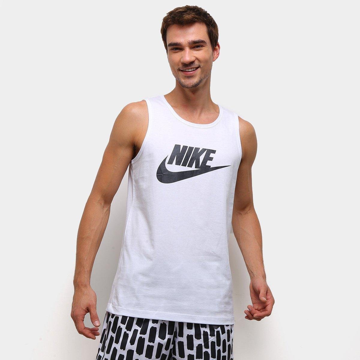 Regata Nike Taicon Futura Masculina Menor preço em Regata Nike Taicon Futura Masculina