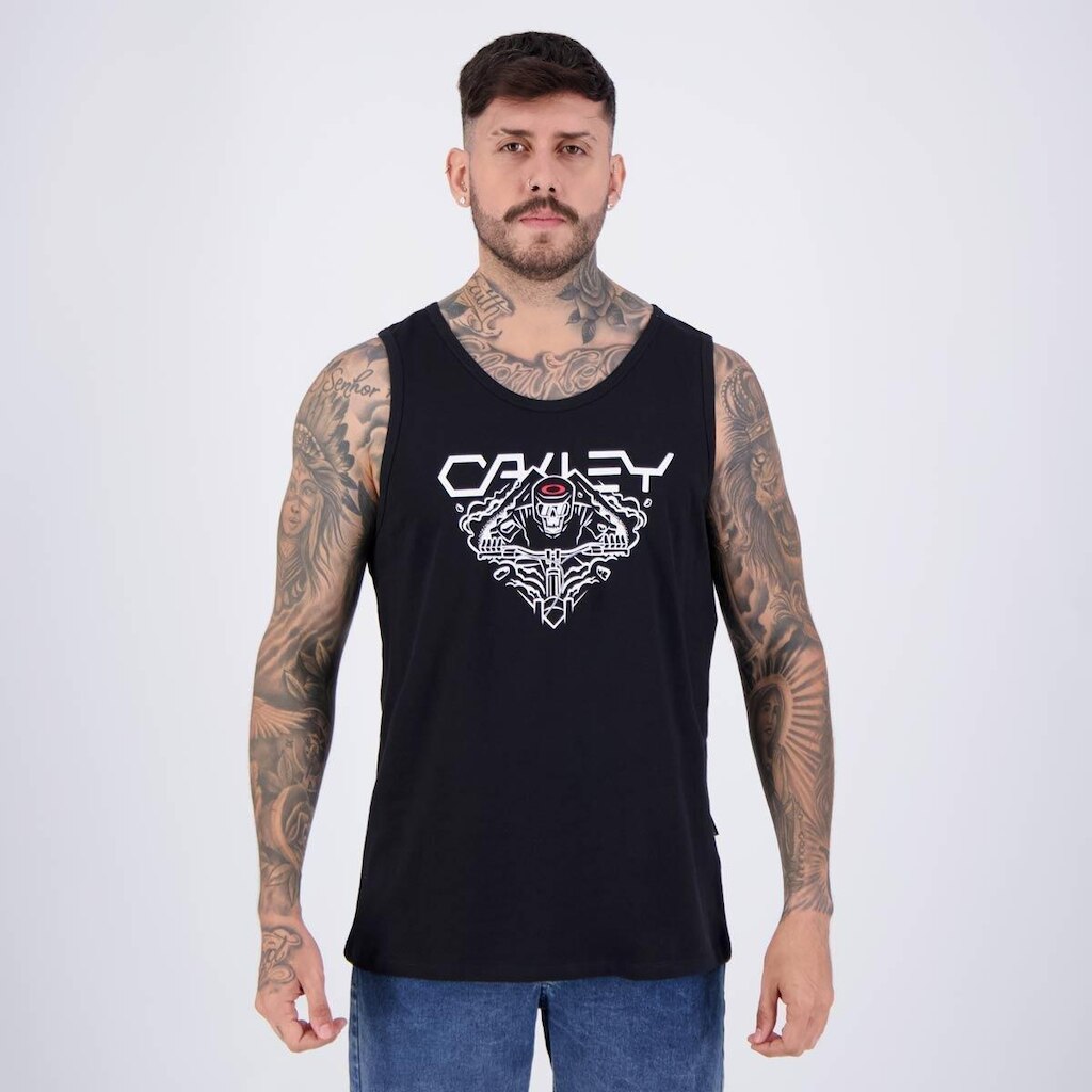 Regata Oakley Ellipse Skull Tank Preta