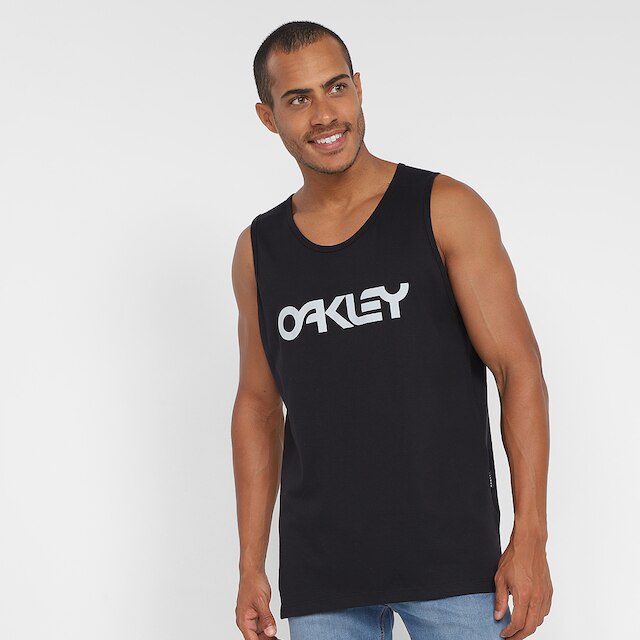 Menor preço em Regata Oakley Mark II Masculina - Preto+verde