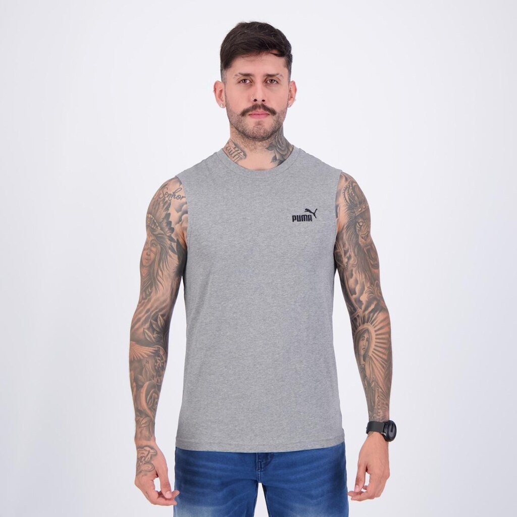 Regata Puma ESS No. 1 Logo Sleeveless Masculina